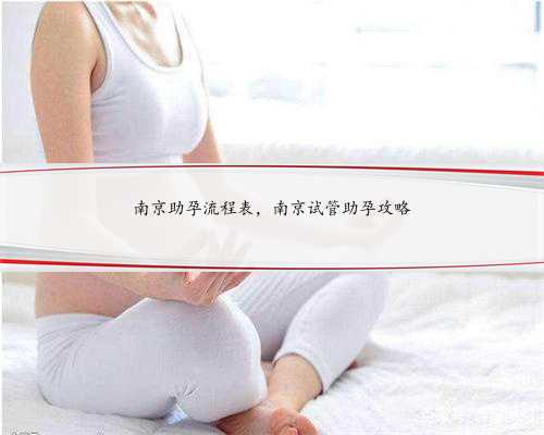 南京助孕流程表，南京试管助孕攻略