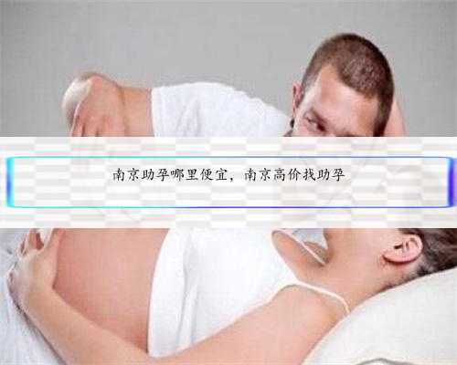南京助孕哪里便宜，南京高价找助孕
