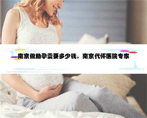 南京做助孕需要多少钱，南京代怀医院专家